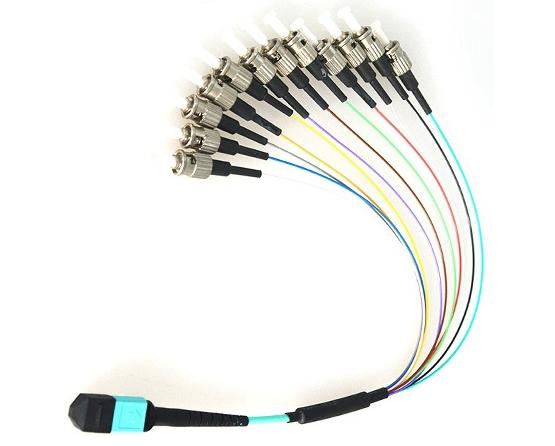 12F MPO to FC Multimode OM3 breakout cable